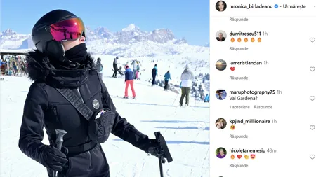 Monica Bîrlădeanu şi Valeriu Gheorghiță, o nouă vacanţă la schi în Dolomiţi. Gestul superb făcut de fostul şef al vaccinării pe pârtie
