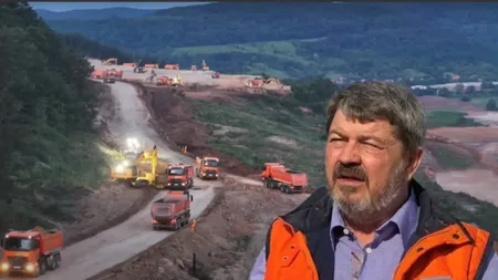 Umbrărescu scoate armata portocalie pentru un nou proiect. Regele asfaltului a demarat șantierul Leghin-Moțca de pe Autostrada Unirii