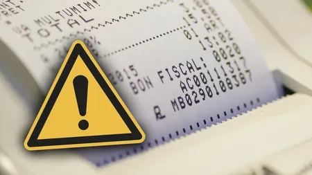 Riscurile la care te expui dacă arunci bonul fiscal imediat ce ieși din magazin. Obiceiul care îți poate crea probleme serioase