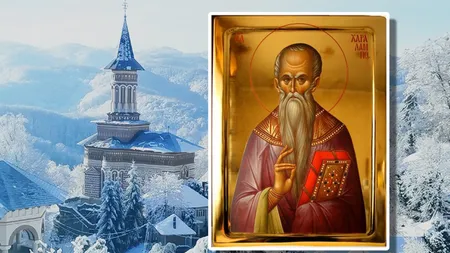 Calendar ortodox 10 februarie 2025. Sărbătoare cu cruce neagră. Sfântul Haralambie, prăznuit în prima zi din săptămână