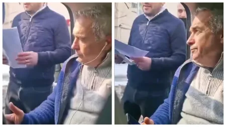 VIDEO Călin Georgescu a cerut voie la toaletă înainte să fie săltat de polițiști: „Aș vrea să mă duc la o toaletă. Se poate?”
