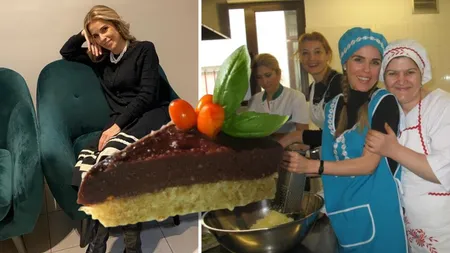 Cristela Georgescu se pregăteşte de succese electorale cu tortul de ciocolată 