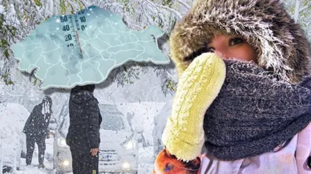 Alertă meteo, încă o zi de VORTEX polar. A fost emis COD GALBEN de ger pătrunzător, este vizat şi Bucureştiul. HARTA ANM actualizată