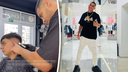 „Dacă n-ai bani”... te apuci de frizerie. Cariera lui Gheboasă e la un „tap, tap” distanță de a se duce pe apa sâmbetei. Marele trapper a ajuns la mâna fanilor de pe TikTok
