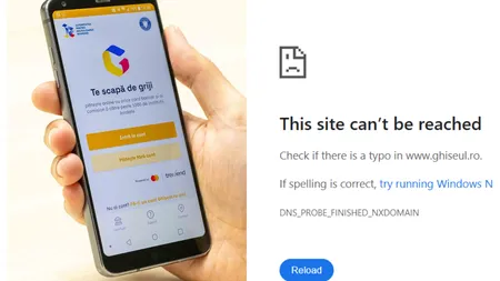Noi probleme la plata online a taxelor. Ghișeul.ro și alte sisteme IT ale statului nu funcționează pentru a doua zi la rând