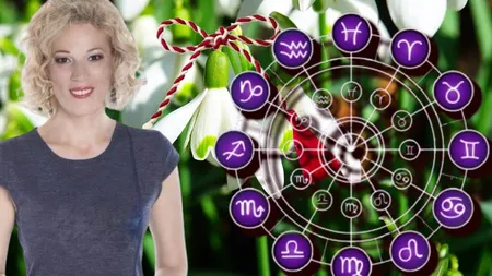 Horoscop Camelia Pătrășcanu. 3 zodii vor avea parte de o primăvară superbă. Nativii au șansa să obțină tot ce vor
