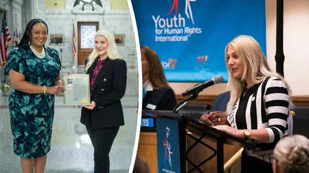 Isabelle Vlădoiu, președinte US Diplomacy and Human Rights: „Sunt cel mai tânăr român care a primit două premii prezidențiale în Statele Unite”
