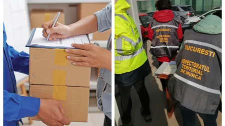 Firmă de curierat amendată cu 200.000 de lei de ITM. Inspectorii au descoperit zeci de persoane care lucrau la negru