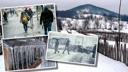 Avertizare meteo. ANM anunță vreme rece, nopți și dimineți geroase, apoi revin ploi și ninsori