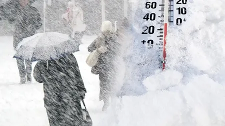 Anunțul de ultimă oră făcut de meteorologi! Va ninge 3 zile fără oprire în mai multe orașe