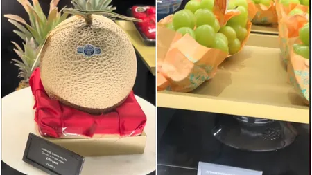 O româncă a plătit 900 de lei pe un pepene galben și 450 de lei pe un ciorchine de strugure. Unde se află magazinul de bogați în care îți lași tot salariul într-o singură rundă de cumpărături