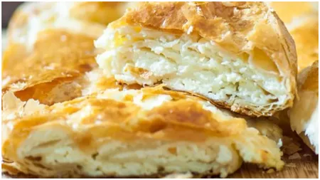 Rețetă. Plăcintă oltentească cu brânză, un adevărat deliciu. Cum prepară cele mai iscusite gospodine unul dintre cele mai cunoscute deserturi