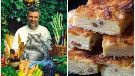 Radu Anton Roman a dezvăluit ingredientul secret care face foile de plăcintă cu brânză să fie fragede