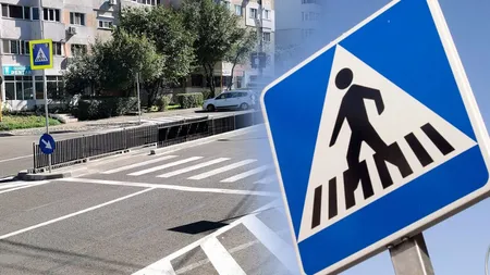 Codul rutier 2025. Ești obligat să oprești la o trecere cu scuar când un pieton traversează din sensul opus?
