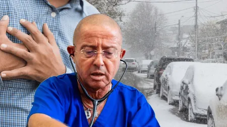 România, lovită de un vortex polar! Cele trei afecțiuni care apar frecvent pe ger. Dr Tudor Ciuhodaru: 