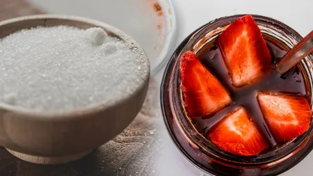Trucul pe care trebuie să-l folosești dacă ai pus prea mult zahăr în dulceață sau compot. Ingredientul care salvează întreaga rețetă