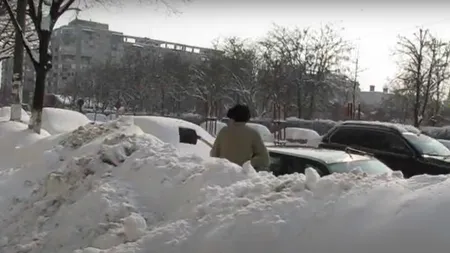 În ce oraș din România este cel mai mare strat de zăpadă. Avertismentul meteorologilor pentru următoarele nopți!