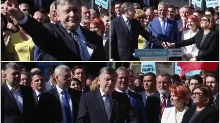 Crin Antonescu și-a depus candidatura pentru Cotroceni, în aplauzele susținătorilor și huiduielile fanilor lui Călin Georgescu. ”Peste 1,7 milioane de oameni au semnat pentru candidatura mea” / ”Mergem în alegeri pentru ca România să meargă înainte”