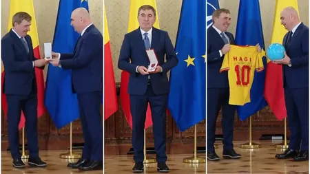 Gică Hagi, desfiinţat în direct după ce a fost decorat de Ilie Bolojan la Cotroceni. 
