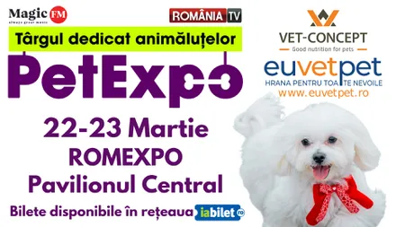 PetExpo 2025: Produse smart, ședințe foto gratuite și concursuri cu premii pentru animalele de companie, weekendul acesta la Romexpo
