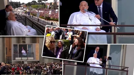 Papa Francisc a fost externat. Suveranul Pontif, care „este foarte fericit”, s-a întors la Vatican, după 5 săptămâni de spitalizare. A fost așteptat de sute de persoane, cu mare bucurie / VIDEO