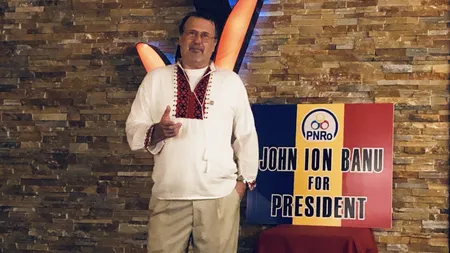 Milionarul John Ion Banu, candidat la prezidenţiale, spune că l-a cunoscut pe Călin Georgescu 