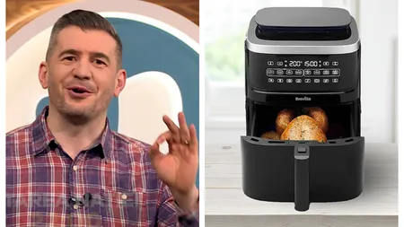 Cât de sănătoasă este, de fapt, mâncarea gătită la airfryer. Dragoș Pătraru: ”S-au terminat stocurile în magazine”