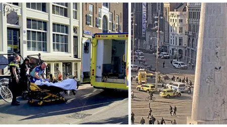 Atac criminal la Amsterdam, în centrul orașului. Cel puțin cinci persoane au fost rănite în urma atacului