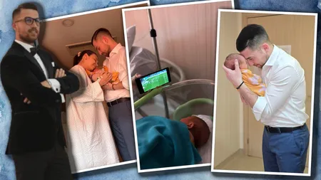 Andrei Iordănescu, în culmea fericirii! Soția acestuia a adus pe lume cel de-al treilea copil, un băiețel perfect sănătos: 