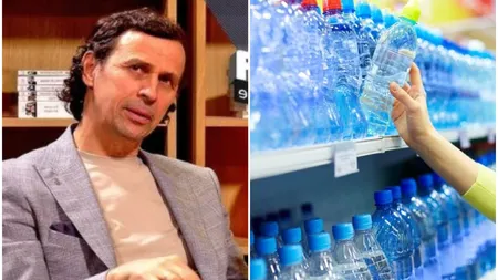 Adevărul despre apa din supermarket. Cercetătorul Adrian Vornicu dezvăluie care este cea mai bună de băut: 