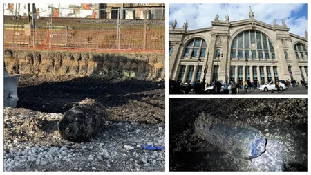 Alertă la Paris. O bombă de 500 de kilograme din Al Doilea Război Mondial a blocat circulaţia trenurilor
