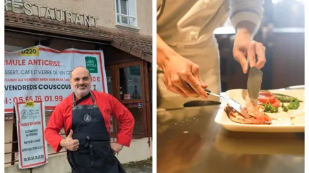 Meniul ”anticriză” care i-a salvat afacerea unui chef francez. Ce conține și cât costă: ”Am trecut de la 7 la 70 de clienți zilnic”