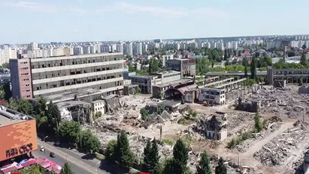 O fabrică din București a fost dărâmată. Ce se construiește acum în locul acesteia