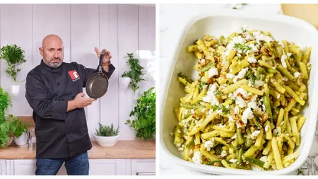 Chef Scărlătescu, rețetă vegetariană la început de primăvară. „P-asta nu ați văzut-o!”