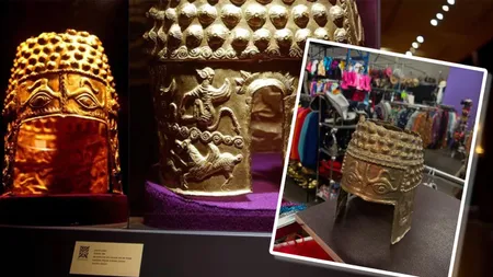 Șocant! Cum au transformat olandezii coiful de aur de la Coțofenești în obiect de carnaval