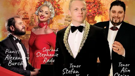 “Vivo per lei,” singurul concert pop-opera al primăverii, îi aduce pe tenorii Ştefan von Korch şi Alin Stoica la Sala Dalles pe 12 martie