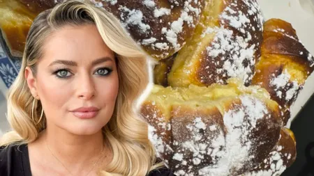 Laura Cosoi, rețetă delicioasă de cornulețe cu brânză dulce și sărată. Modul de preparare pas cu pas