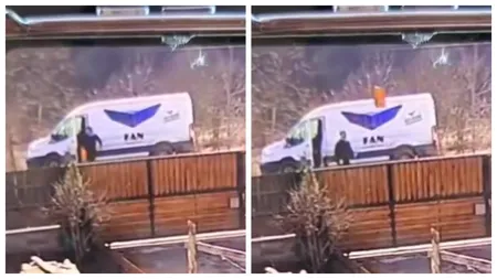 VIDEO Metoda „Aruncă și fugi” folosită de curieri i-a amuzat teribil pe internauți: „Livrare aeriană, fără drone!”