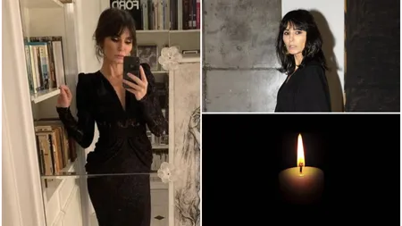 Dana Budeanu este în doliu. Tatăl ei a murit la 93 de ani. Adrian Guțilă a fost înmormântat în satul natal din Gorj