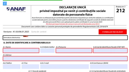 Declarația unică 2025. Cine este obligat să plătească CASS și CAS pentru veniturile încasate