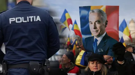 Polițist din Capitală, anchetat după ce a participat la un miting pro Călin Georgescu. Bărbatul a refuzat testarea psihologică