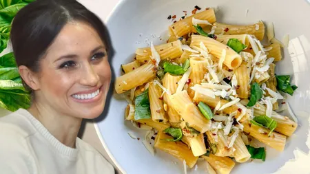 Rețeta de paste a lui Meghan Markle care a devenit virală pe internet. Trucul pe care îl folosește pentru a ieși delicioase