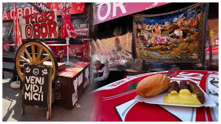 Cât a ajuns să coste un mic în Piața Obor din Capitală. Turiștii se înghesuie să guste preparatul tradițional românesc