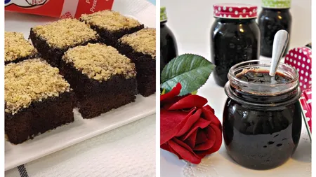 Negresă cu dulceață de vișine, desertul de post care îți încântă papilele gustative. Rețeta pas cu pas