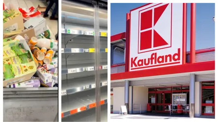 Angajații dintr-un Kaufland din Germania, filmați de o româncă în timp ce aruncă la gunoi toată marfa: ”Ce nedreaptă este viață”