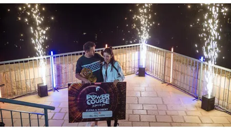 Câștigător Power Couple 2025. Cu câți bani au plecat acasă magicianul Robert Tudor și Elena