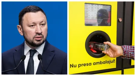Sistemul de Garanție-Returnare (SGR) funcționează defectuos. Anunțul de ultimă oră al Ministrului Mediului, Mircea Fechet
