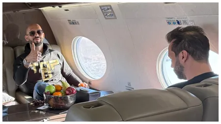 Frații Tate au plecat din Florida, cu destinația București: „Bărbații inocenți nu fug, își fac dreptate în instanță”