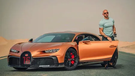 Andrew Tate nu îşi aminteşte unde şi-a lăsat Bugatti-ul de 3 milioane de dolari: 
