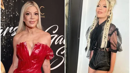Actrița Tori Spelling nu bea deloc apă. I se face rău atunci când o consumă: 